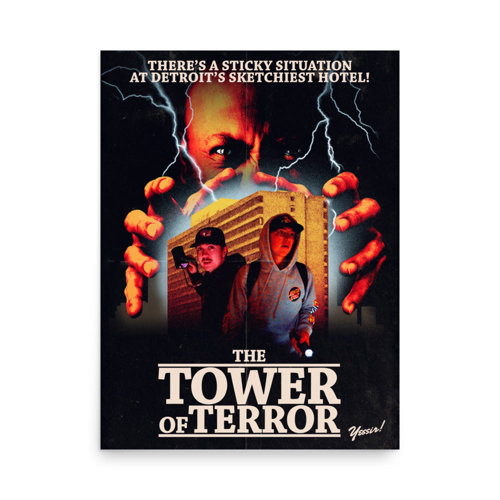 Detroit's Tower of Terror Poster