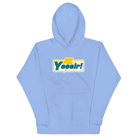 Yessir! Lightning Premium Embroidered Hoodie