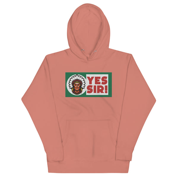 Yessir! Indian Premium Embroidered Hoodie