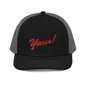 Yessir! Cursive Trucker Cap