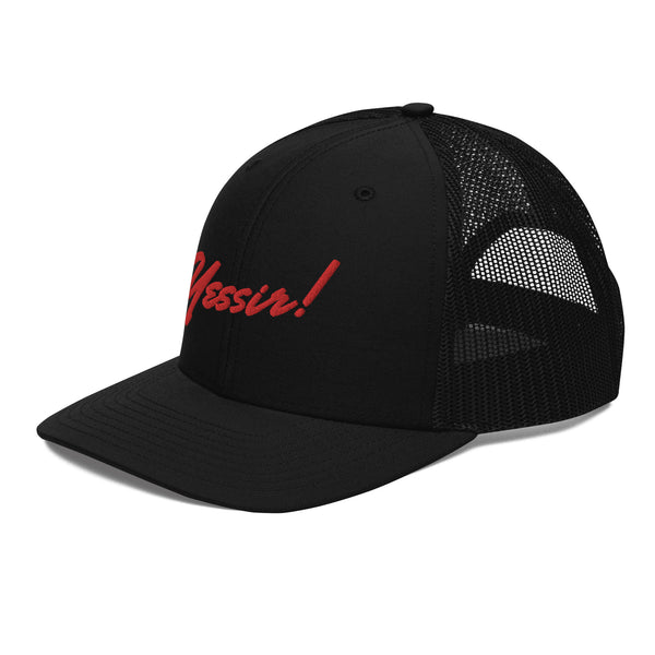 Yessir! Cursive Trucker Cap