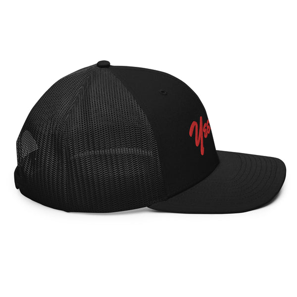 Yessir! Cursive Trucker Cap