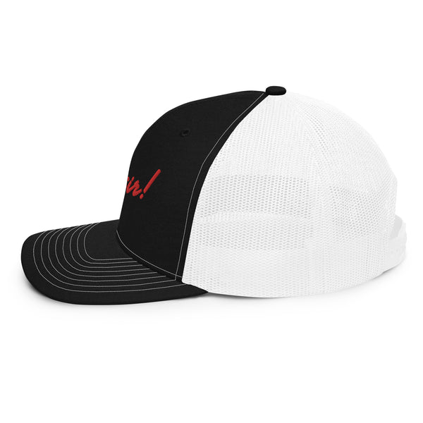 Yessir! Cursive Trucker Cap