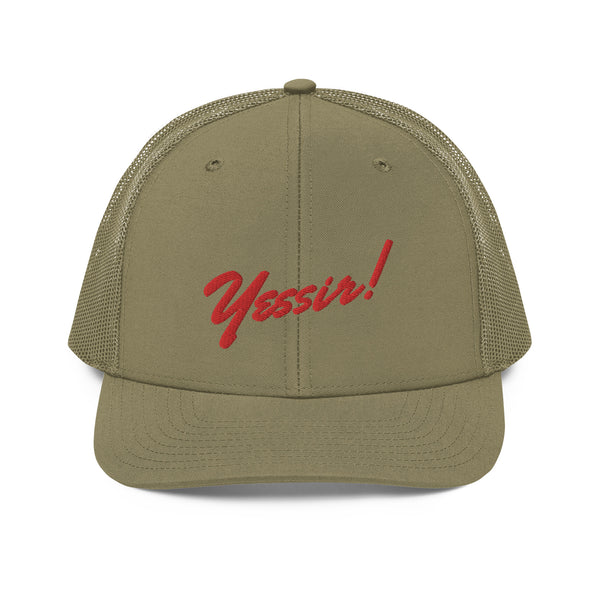 Yessir! Cursive Trucker Cap