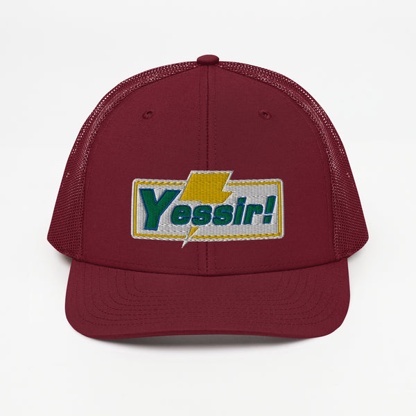 Yessir! Lightning Trucker Cap