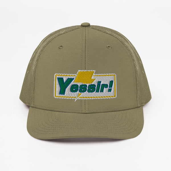 Yessir! Lightning Trucker Cap