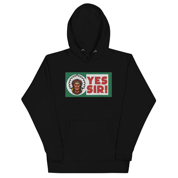 Yessir! Indian Premium Embroidered Hoodie