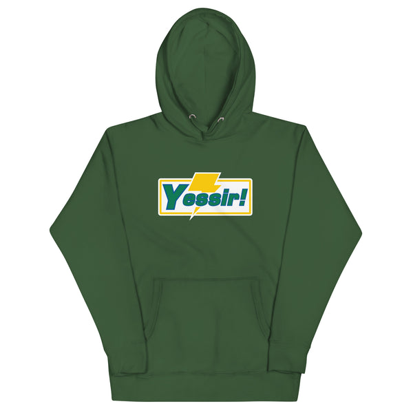 Yessir! Lightning Premium Embroidered Hoodie